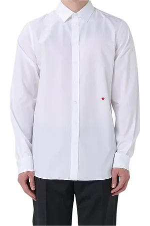 Moschino Overhemden, Heren, Wit, M, Witte Shirt Collectie