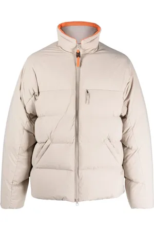 JUNYA WATANABE Jassen, Heren, , M, Gewatteerde Hoge Hals Rits Jas