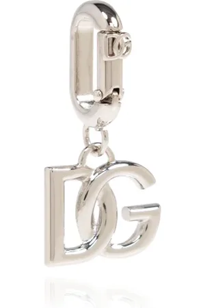 Dolce & Gabbana Accessoires, Heren, Grijs, ONE Size, Hanger met logo