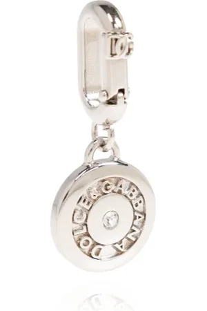 Dolce & Gabbana Accessoires, Heren, Grijs, ONE Size, Hanger met logo