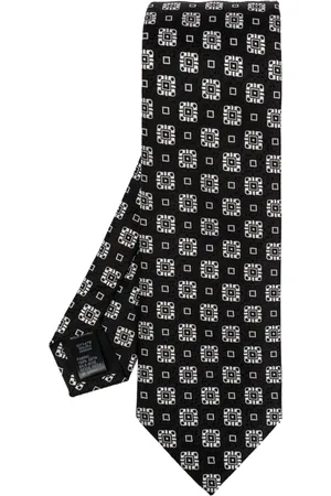 Dolce & Gabbana Accessoires, Heren, Zwart, ONE Size, Gestreepte stropdas
