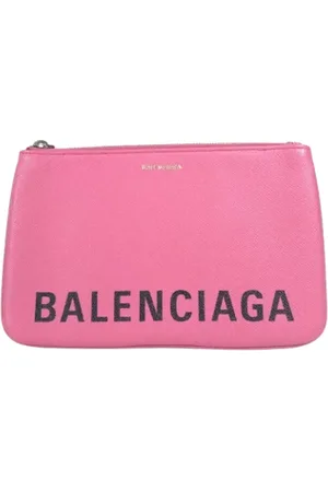 Balenciaga Pre-owned, Dames, Roze, ONE Size, Pre-owned Leather balenciaga-bags