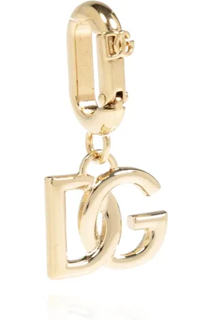 Dolce & Gabbana Accessoires, Heren, Geel, ONE Size, Hanger met logo