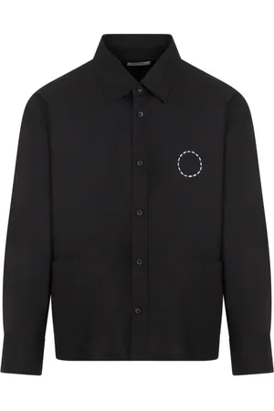 CRAIG GREEN Overhemden, Heren, Zwart, S, Katoen, Cirkel Shirt in Zwart