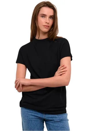 Karen by Simonsen Tops, Dames, Zwart, L, Meteoriet Dandykb Tee Top
