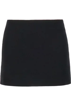 ANN DEMEULEMEESTER Rokken, Dames, Zwart, S, Elegante Zwarte Gonne Jurk