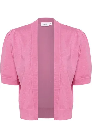 Saint Tropez Truien, Dames, Roze, M, Cosmos Melange Bolero Sweater