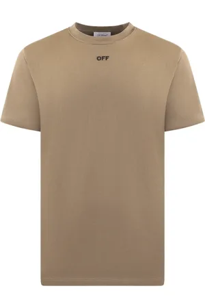 OFF-WHITE Tops, Heren, , XL, Katoen, Slim Stitch T-Shirt