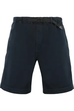 Woolrich Korte broeken, Heren, Blauw, S, Katoen, Verstelbare Katoenen Shorts