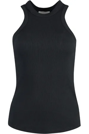 Halfboy Tops, Dames, Zwart, M, Katoen, Tops