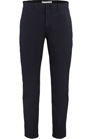 DEPARTMENT FIVE Broeken, Heren, Blauw, W36, Katoen, Stretch Katoenen Chino Broek