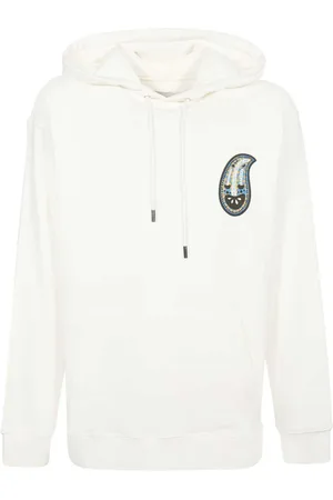 Opening Ceremony Sweatshirts & Hoodies, Heren, Wit, XL, Katoen, Katoenen hoodie met voorkantprint