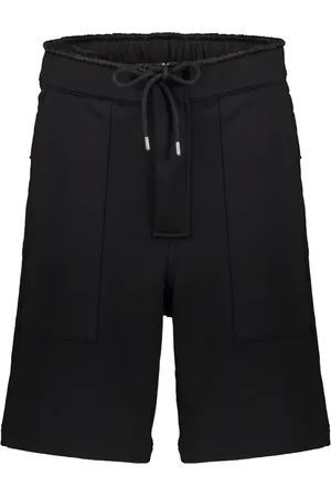 AMBUSH Korte broeken, Heren, Zwart, S, Katoen, Bermuda Shorts met Koord en Zakken