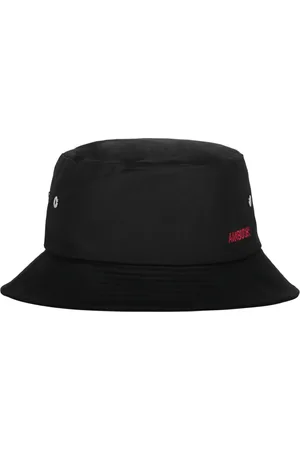 AMBUSH Accessoires, Heren, Zwart, S, Katoen, Katoenen emmerhoed met contrasterend logo