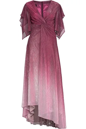 TALBOT RUNHOF Kleedjes, Dames, Veelkleurig, M, Polyester, Gedrapeerde Lurex Jurk