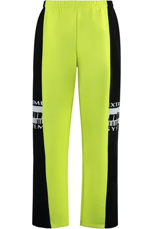 Vetements Broeken, Heren, Veelkleurig, XS, Katoen, Contrast Logo Katoenen Track-Pants