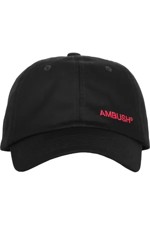 AMBUSH Accessoires, Heren, Zwart, ONE Size, Katoen, Sportieve Baseballpet met Stijve Klep