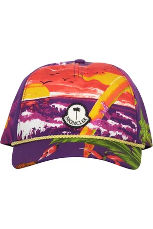 Palm Angels Accessoires, Heren, Veelkleurig, ONE Size, Katoen, Logo Patch Baseball Cap