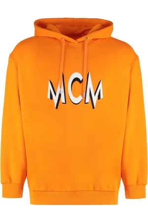 MCM Sweatshirts & Hoodies, Heren, Oranje, S, Katoen, Sweatshirts & Hoodies
