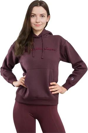 Champion Sweatshirts & Hoodies, Dames, Paars, S, Katoen, Dames Sweatshirt