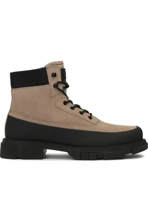 Kazar Schoenen, Heren, Veelkleurig, 39 EU, Leer, Moderne Beige & Zwart Herenlaarzen
