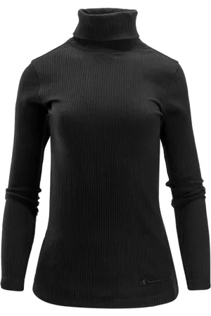 Champion Truien, Dames, Zwart, L, Katoen, Dames Golf Slim Fit Katoenen Polo