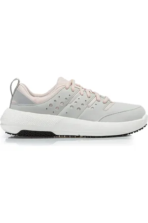 Crocs Schoenen, Dames, Grijs, 42 EU, Grijze Damessneakers On the Clock