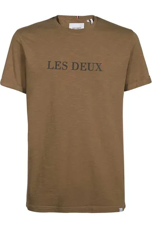 Les Deux Tops, Heren, , XL, Katoen, Geribbelde Katoenen T-shirt