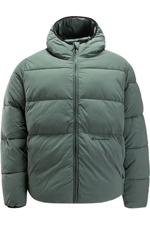 Champion Jassen, Heren, Groen, L, Nylon, Herenjas Groen Nylon Voering
