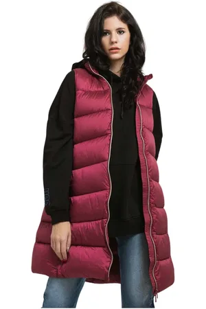 save the duck Jassen, Dames, Rood, S, Polyester, Dames Puffer Vest - Iris