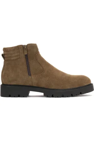 Kazar Schoenen, Heren, Groen, 40 EU, Suède, Groene Suède Ritslaarzen
