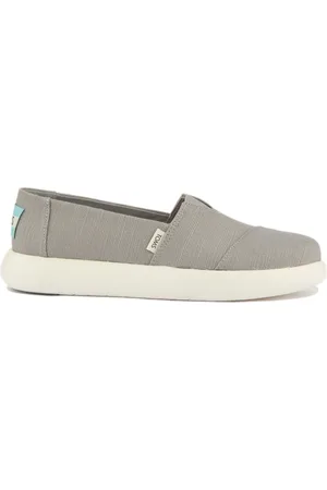 TOMS Schoenen, Dames, Grijs, 37 EU, Grijze Alpargata Mallow Schoenen Vrouwen