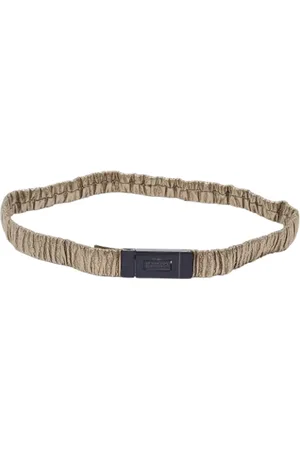 Burberry Pre-owned, Dames, Geel, ONE Size, Pre-owned Leather belts