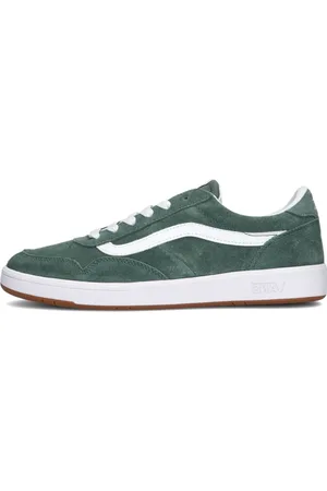 Vans Schoenen, Heren, Groen, 41 EU, Suède, Groene Suède Lage Sneakers