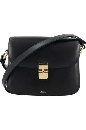 A.P.C. Tassen, Dames, Zwart, ONE Size, Grace Schoudertas