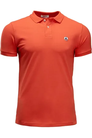Jott Tops, Heren, Rood, S, Katoen, Marbella Heren Polo Shirt
