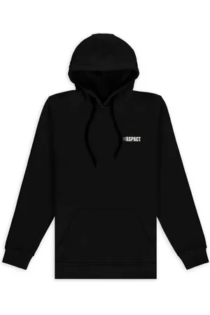 Aspact Sweatshirts & Hoodies, Heren, Zwart, L, Zwarte Xplode Hoodie - Trendy Design