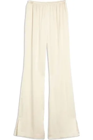 ANINE BING Broeken, Dames, , M, Satijn, Zijden Aden Broek met Satijnen Afwerking