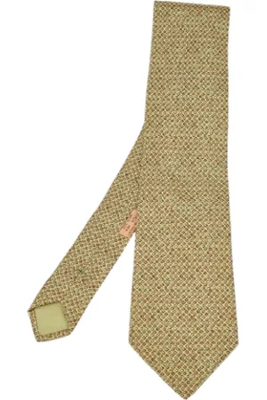 Hermès Pre-owned, Heren, Groen, ONE Size, Pre-owned Silk home-office