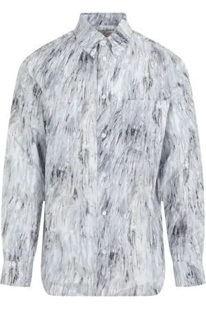Marni Overhemden, Heren, Veelkleurig, L, Katoen, Frost Shirt