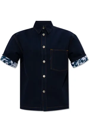 Burberry Blouses & Shirts, Dames, Blauw, XS, Denim, Denim Overhemd