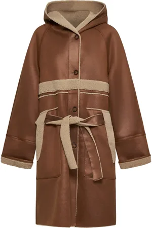 Urban Code Mantels, Dames, Bruin, M, Stijlvolle Jassen Collectie