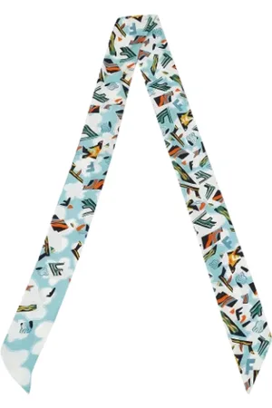 Fendi Pre-owned, Dames, Veelkleurig, ONE Size, Pre-owned Silk scarves