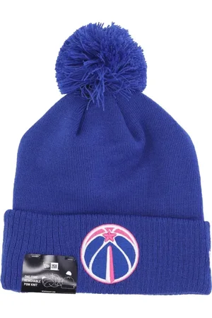 New Era Accessoires, unisex, Blauw, ONE Size, NBA City Night Alt Grafische Gebreide Muts