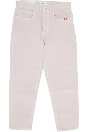 AMISH Jeans, Heren, , W36, Katoen, Slim Fit Ecru Jeans