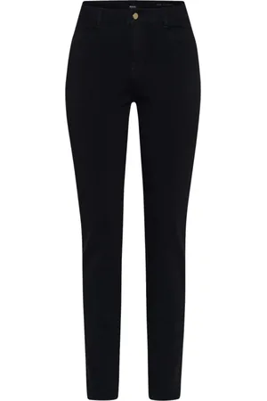 Brax Jeans, Dames, Zwart, W23, Katoen, Shakira Jeans Zwart