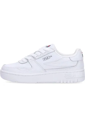 Fila Schoenen, Dames, Wit, 37 EU, Leer, Witte Lage Eco-Leren Sneaker