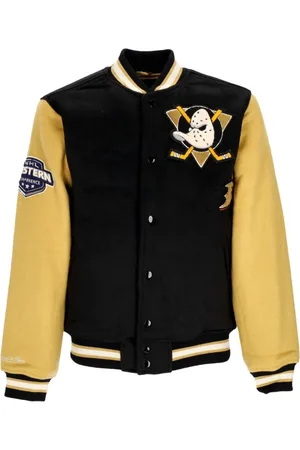 Mitchell & Ness Jassen, Heren, Zwart, M, Wol, NHL Team Legacy Varsity Jacket