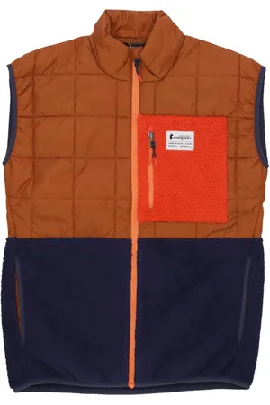COTOPAXI Jassen, Heren, Veelkleurig, S, Polyester, Mouwloos Hybride Vest Mezcal/Maritime