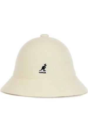 Kangol Accessoires, Heren, Wit, S, Wol, Wollen Casual Witte Bucket Hat